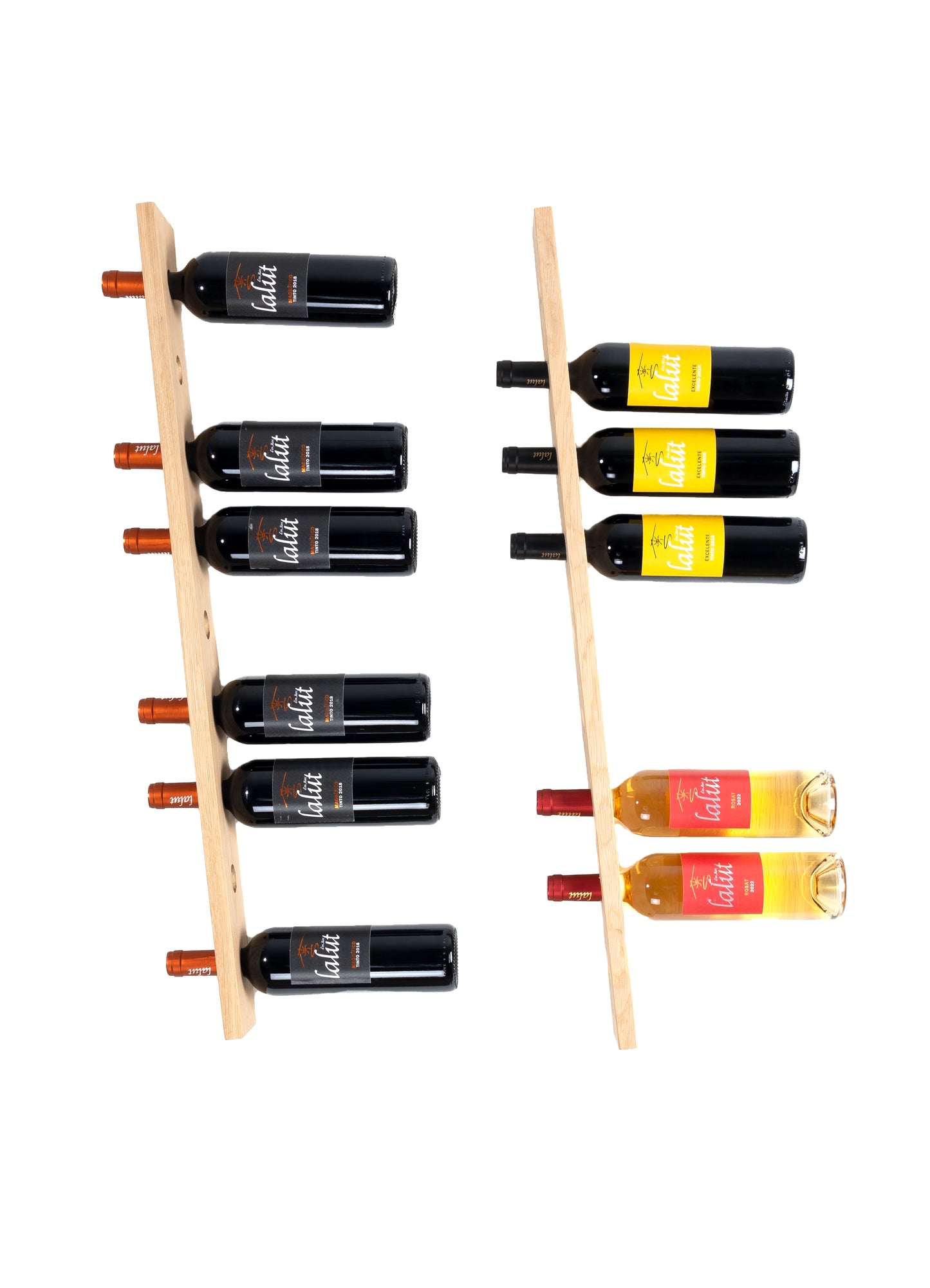 2X Wine Rack 6 Bottles